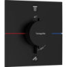 Sprchová a vanová baterie Hansgrohe ShowerSelect Comfort E bez podomítkového tělesa matná černá 15578670