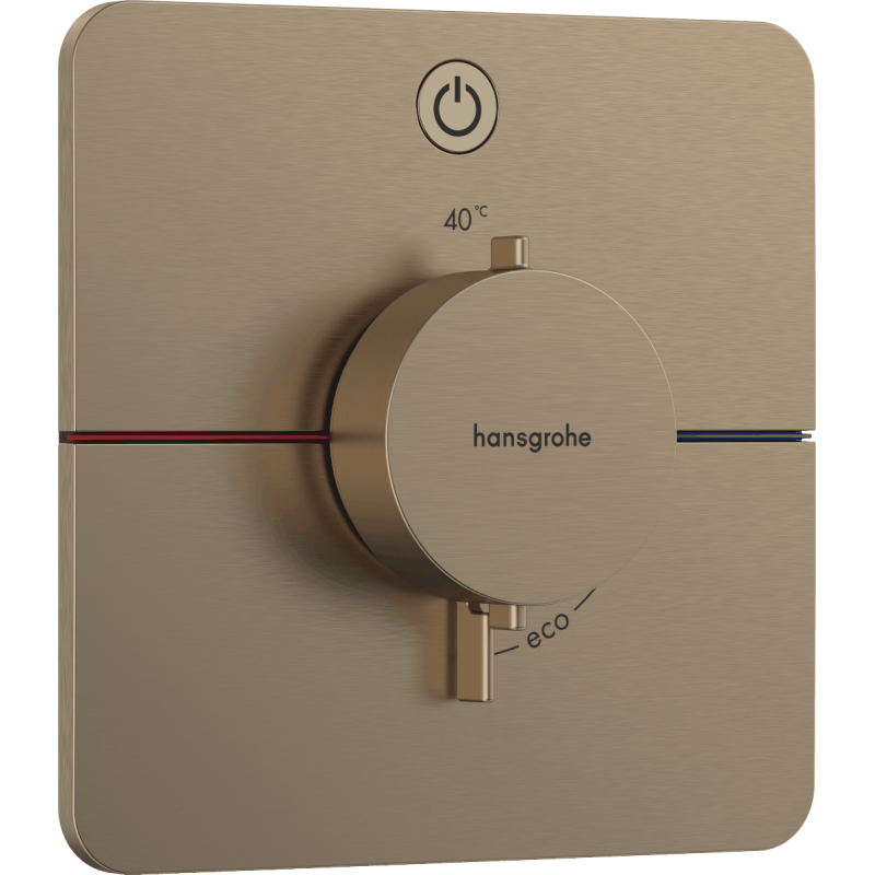 Sprchová baterie Hansgrohe ShowerSelect Comfort Q bez podomítkového tělesa kartáčovaný bronz 15581140
