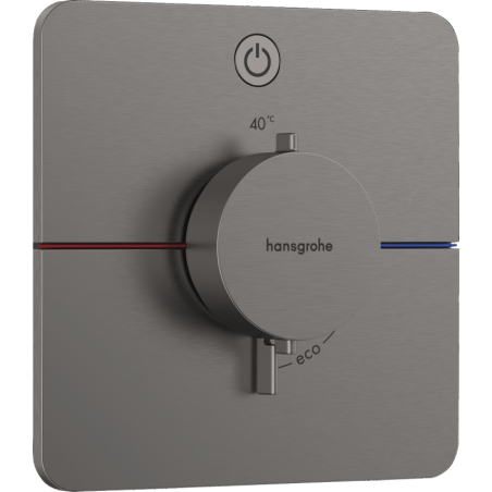 Sprchová baterie Hansgrohe ShowerSelect Comfort Q bez podomítkového tělesa kartáčovaný černý chrom 15581340