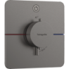 Sprchová baterie Hansgrohe ShowerSelect Comfort Q bez podomítkového tělesa kartáčovaný černý chrom 15581340