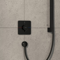 Sprchová baterie Hansgrohe ShowerSelect Comfort Q bez podomítkového tělesa matná černá 15581670