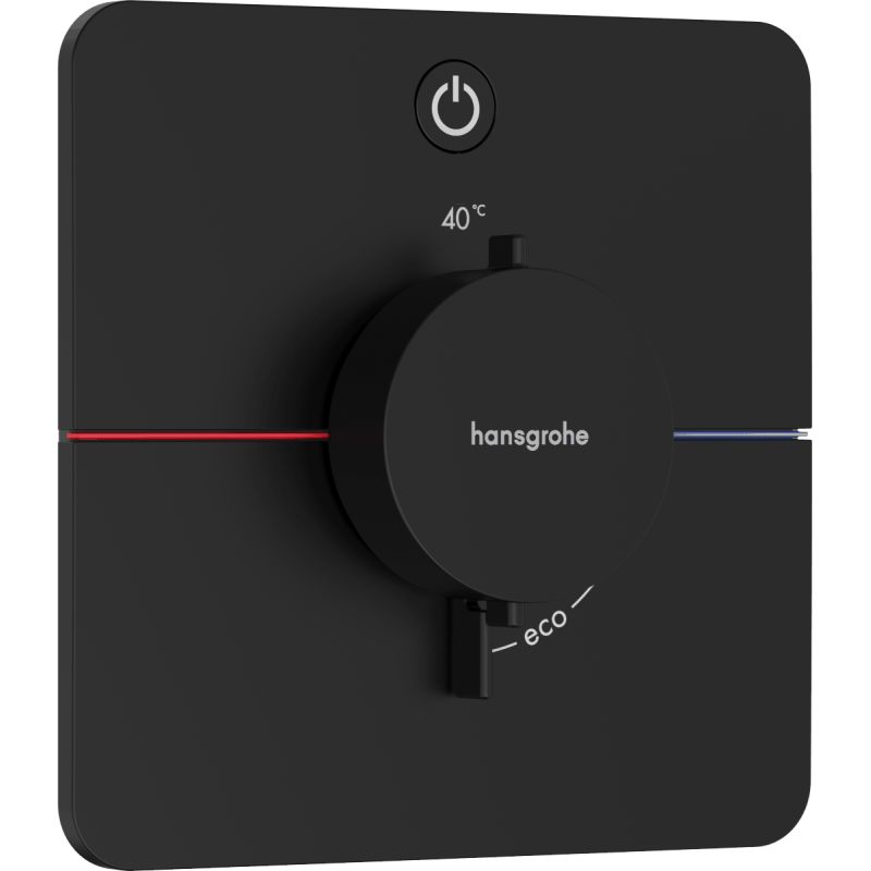Sprchová baterie Hansgrohe ShowerSelect Comfort Q bez podomítkového tělesa matná černá 15581670