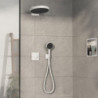 Sprchová a vanová baterie Hansgrohe ShowerSelect Comfort Q bez podomítkového tělesa matná bílá 15583700