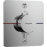 Sprchová a vanová baterie Hansgrohe ShowerSelect Comfort Q bez podomítkového tělesa chrom 15586000