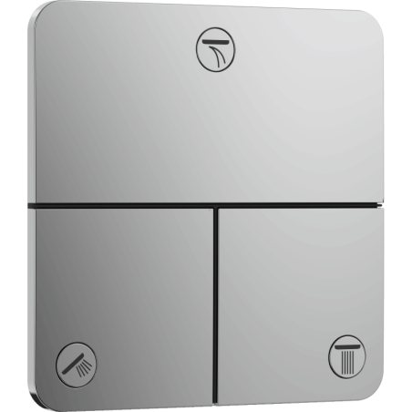 Ventil Hansgrohe ShowerSelect Comfort Q bez podomítkového tělesa chrom 15587000