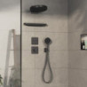 Ventil Hansgrohe ShowerSelect Comfort Q bez podomítkového tělesa kartáčovaný černý chrom 15587340