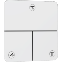 Ventil Hansgrohe ShowerSelect Comfort Q bez podomítkového tělesa matná bílá 15587700