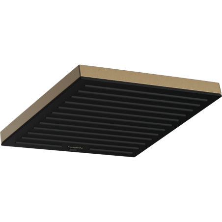 Hlavová sprcha Hansgrohe Pulsify E na stěnu/strop kartáčovaný bronz 24330140