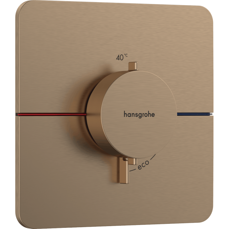 Sprchová baterie Hansgrohe ShowerSelect Comfort Q bez podomítkového tělesa kartáčovaný bronz 15588140