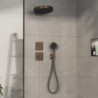 Sprchová baterie Hansgrohe ShowerSelect Comfort Q bez podomítkového tělesa kartáčovaný bronz 15589140