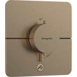Sprchová baterie Hansgrohe ShowerSelect Comfort Q bez podomítkového tělesa kartáčovaný bronz 15589140