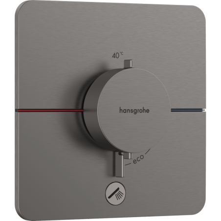 Sprchová baterie Hansgrohe ShowerSelect Comfort Q bez podomítkového tělesa kartáčovaný černý chrom 15589340