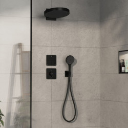 Sprchová baterie Hansgrohe ShowerSelect Comfort Q bez podomítkového tělesa matná černá 15589670