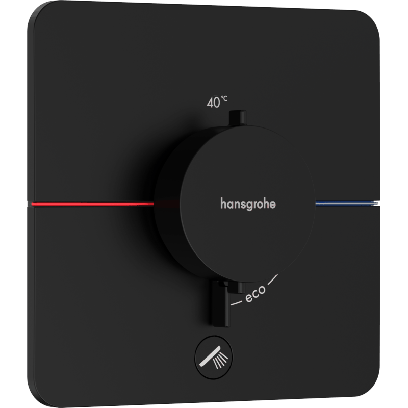 Sprchová baterie Hansgrohe ShowerSelect Comfort Q bez podomítkového tělesa matná černá 15589670