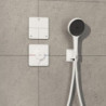 Sprchová baterie Hansgrohe ShowerSelect Comfort Q bez podomítkového tělesa matná bílá 15589700