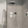 Sprchová baterie Hansgrohe ShowerSelect Comfort Q bez podomítkového tělesa matná bílá 15589700