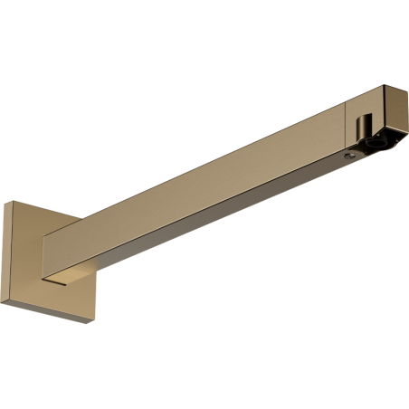 Sprchové rameno Hansgrohe na stěnu kartáčovaný bronz 24337140