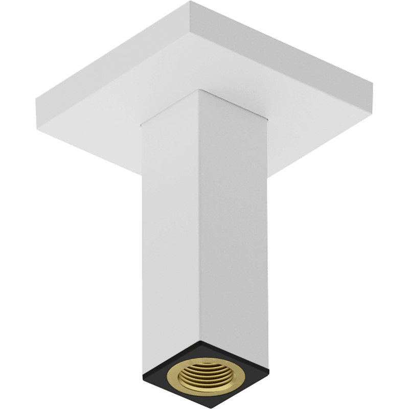 Sprchové rameno Hansgrohe na strop matná bílá 24338700