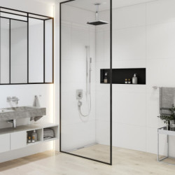 Sprchové rameno Hansgrohe na strop chrom 24339000