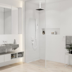 Sprchové rameno Hansgrohe na strop matná bílá 24339700