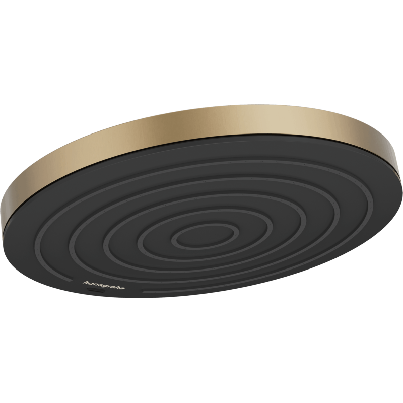 Hlavová sprcha Hansgrohe Pulsify S na stěnu/strop kartáčovaný bronz 24140140