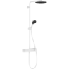 Sprchový systém Hansgrohe Pulsify S na stěnu s termostatickou baterií matná bílá 24220700