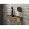 Sprchová baterie Hansgrohe ShowerTablet Select s poličkou 150 mm kartáčovaný bronz 24360140