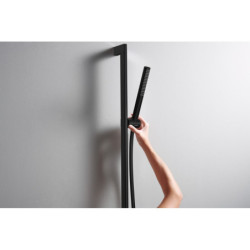 Sprchový set Hansgrohe Pulsify S na stěnu matná černá 24372670