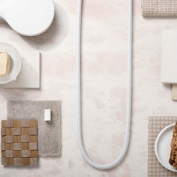 Sprchová hadice Hansgrohe Designflex matná bílá 28220700