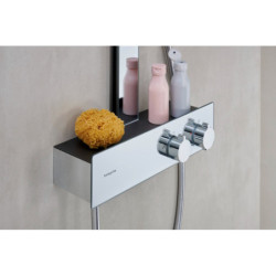 Sprchový systém Hansgrohe Rainfinity na stěnu s termostatickou baterií chrom 28742000