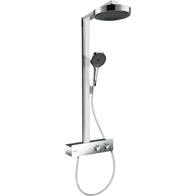 Sprchový systém Hansgrohe Rainfinity na stěnu s termostatickou baterií chrom 28742000