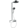 Sprchový systém Hansgrohe Rainfinity na stěnu s termostatickou baterií chrom 28742000