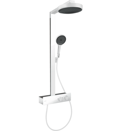 Sprchový systém Hansgrohe Rainfinity na stěnu s termostatickou baterií matná bílá 28742700