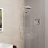 Sprchový set Hansgrohe Rainfinity na stěnu matná bílá 28744700