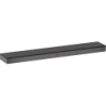 Polička Hansgrohe Rainfinity kartáčovaný černý chrom 26844340
