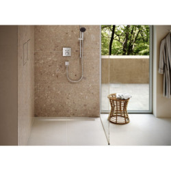 Sprchový žlab Hansgrohe RainDrain Original 70 cm kartáčovaná nerez mat 56197800