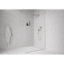 Sprchový žlab Hansgrohe RainDrain Original 90 cm kartáčovaná nerez mat 56199800