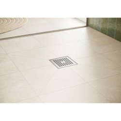 Podlahová vpust DN40 Hansgrohe RainDrain Point 10 cm kartáčovaná nerez nerez 56246800