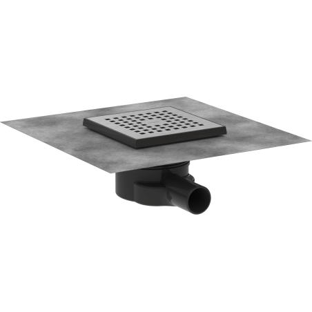 Podlahová vpust DN40 Hansgrohe RainDrain Point 15 cm kartáčovaná nerez nerez 56248800