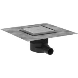 Podlahová vpust DN40 Hansgrohe RainDrain Brilliance 15 cm kartáčovaná nerez nerez 56251800
