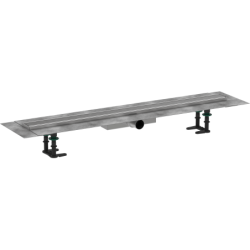 Sprchový žlab Hansgrohe RainDrain Compact 90 cm kartáčovaná nerez mat 56168800