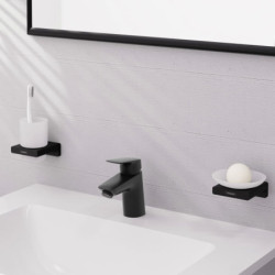 Umyvadlová baterie Hansgrohe Logis bez výpusti matná černá 71071670