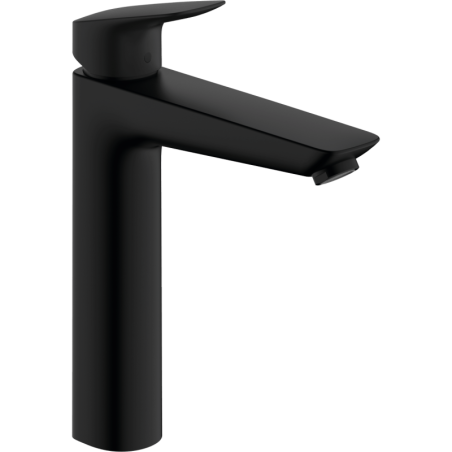 Umyvadlová baterie Hansgrohe Logis s výpustí matná černá 71090670