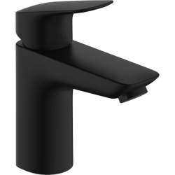 Umyvadlová baterie Hansgrohe Logis s výpustí matná černá 71100670
