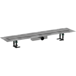 Sprchový žlab Hansgrohe RainDrain Compact 90 cm kartáčovaná nerez mat 56180800