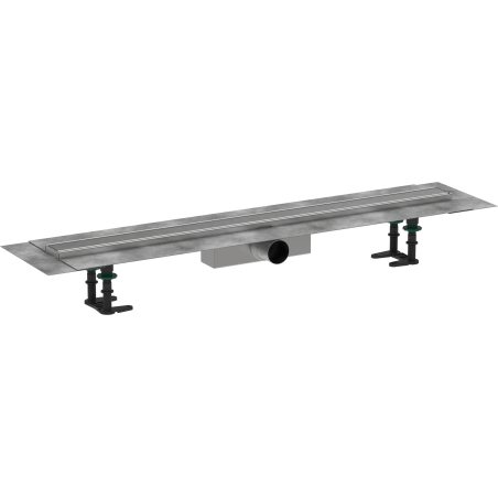 Sprchový žlab Hansgrohe RainDrain Compact 90 cm kartáčovaná nerez mat 56180800