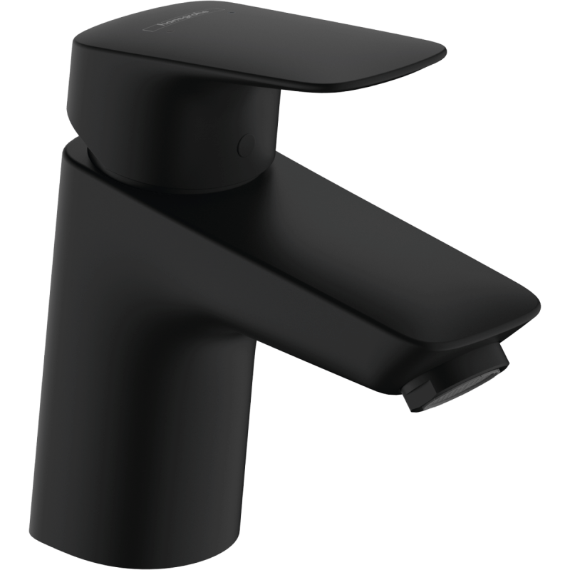 Umyvadlová baterie Hansgrohe Logis s výpustí matná černá 71170670
