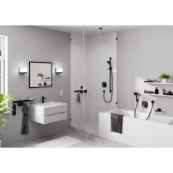 Umyvadlová baterie Hansgrohe Logis bez výpusti matná černá 71253670