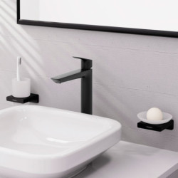Umyvadlová baterie Hansgrohe Logis bez výpusti matná černá 71258670
