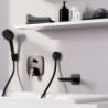 Sprchová a vanová baterie Hansgrohe Logis bez podomítkového tělesa matná černá 71405670